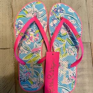 Lilly Pulitzer Flip Flops